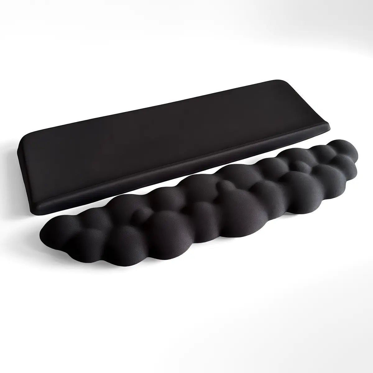 2pcs Wrist Rest for Keyboard and Mouse, Soft Memory Foam Keyboard Riser Holder, Comfortable Wrist Pad, Easy Typing Support
