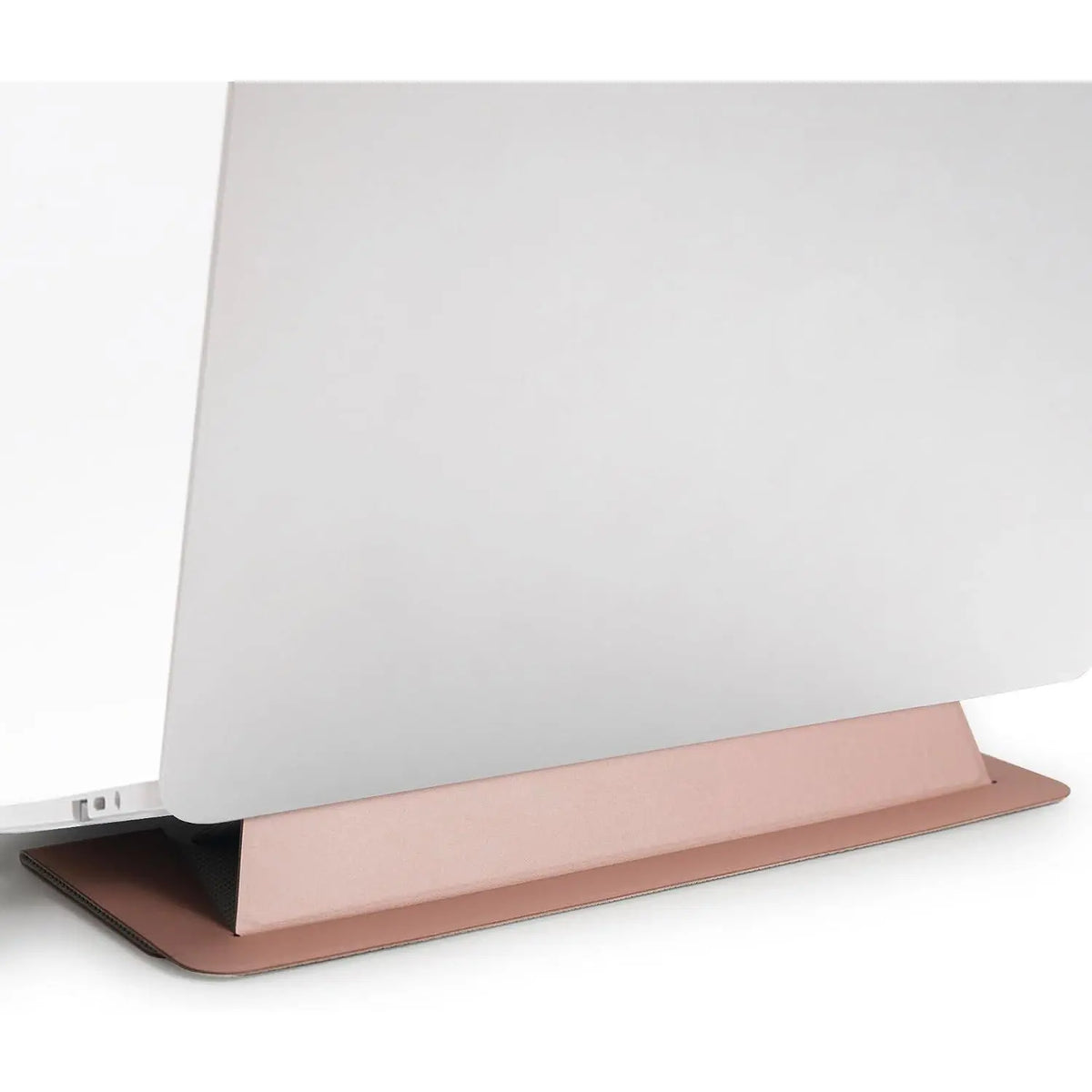 Laptop Stand for Desk, Office, Notebook Stand, Foldable & Portable Travel FlatStand, Lightweight, Anti-Slip, Compatible with MacBook Air, Pro, and Up to 15.4" Laptops (Charcoal)