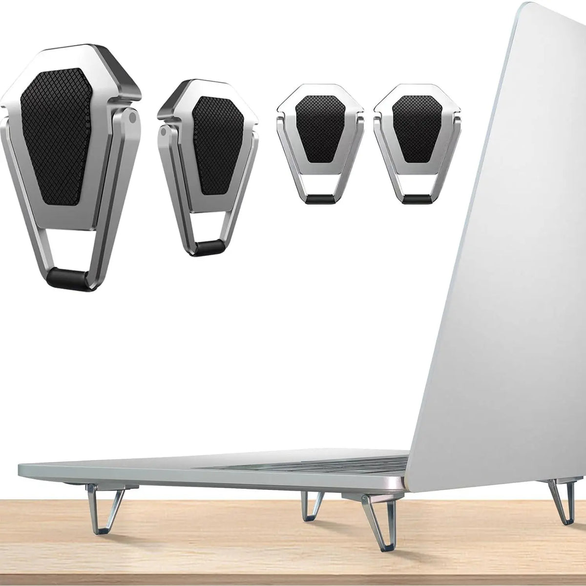 Laptop Stand Portable,Mini Invisible Laptop keyboard Riser for 12-20"Laptop