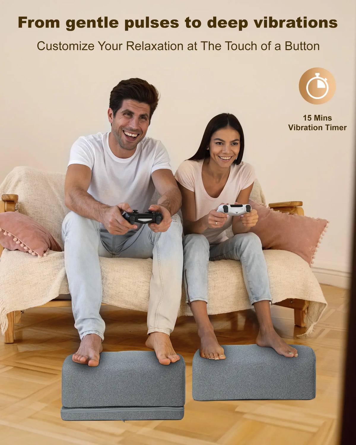 Comfier Foot Rest Under Desk at Work with Heat,Vibration,Foot Heater Foot Warmer,3 Height Under Desk Foot Rest for Office Chair,Gaming Chair Footstool, Ergonomic Heated Footrest,Computer Desk Use,sohochic