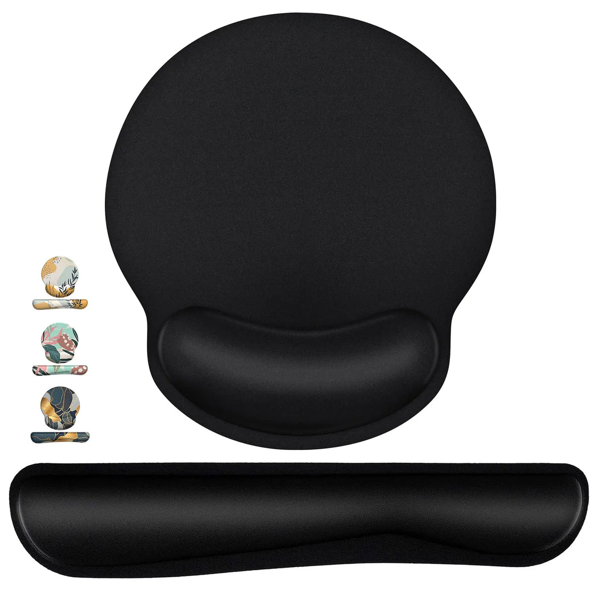 Mouse Pad and Keyboard Wrist Rest- Ergonomic Wrist Rest for Computer Keyboard and Mouse Pad, Memory Foam Wrist Support for Comfy Typing, Ideal for Laptop, Office, Gaming Visit the TONOS Store