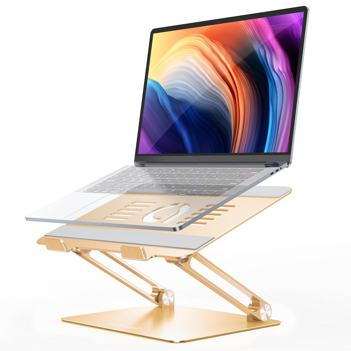 Lamicall Aluminum Laptop Stand for Desk for MacBook Air Pro Neo 10-17.3''