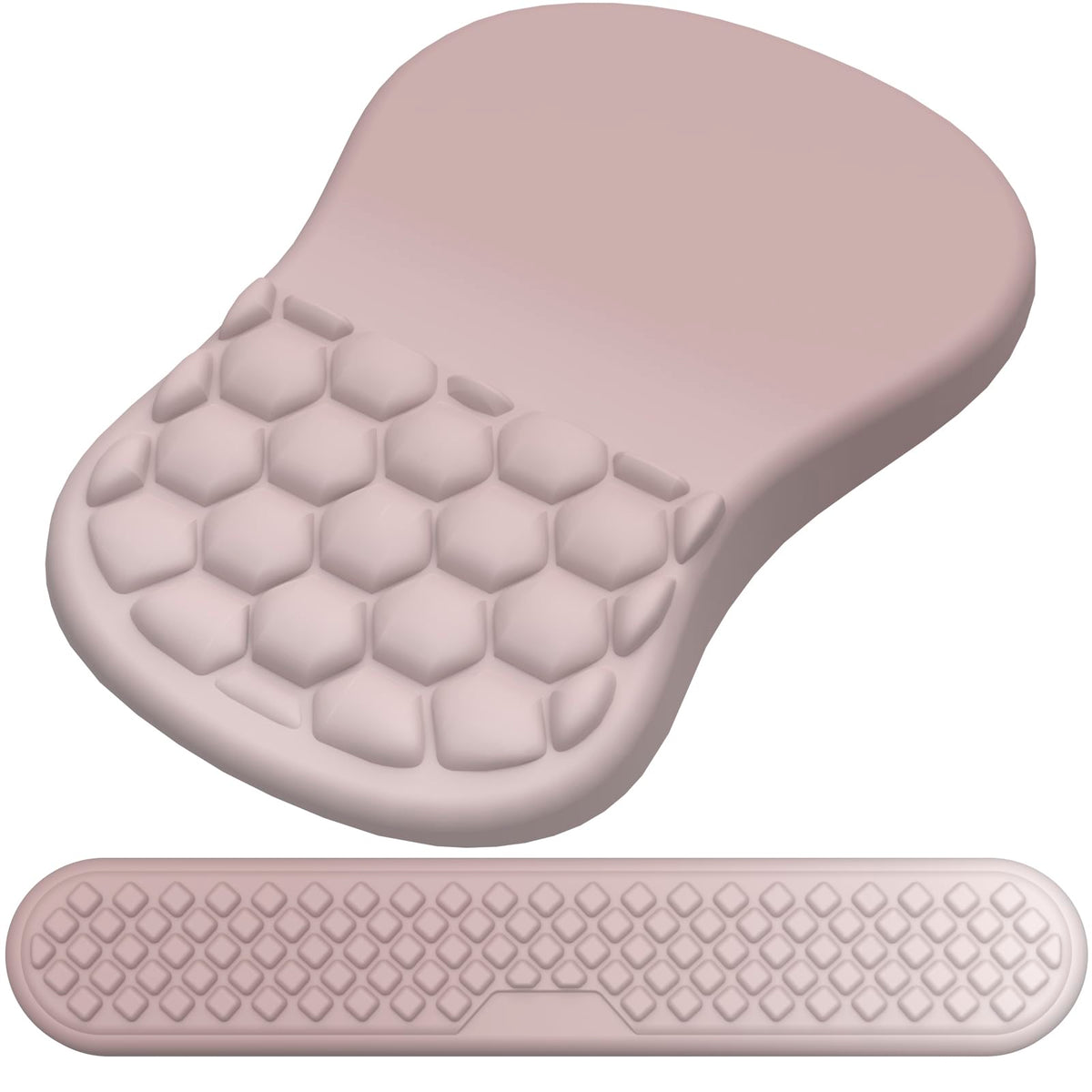Ergonomic Mouse Pad with Wrist Support and Keyboard Wrist Rest Set