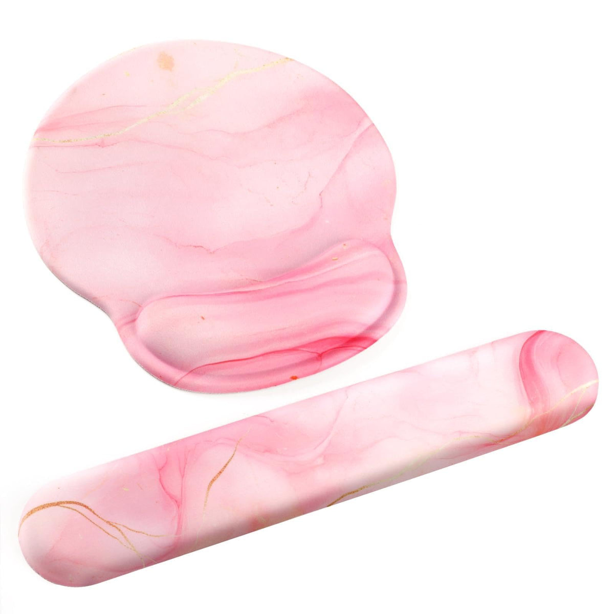 Ergonomic Mouse Pad with Wrist Rest, Mouse Pads for Desk Wrist Support