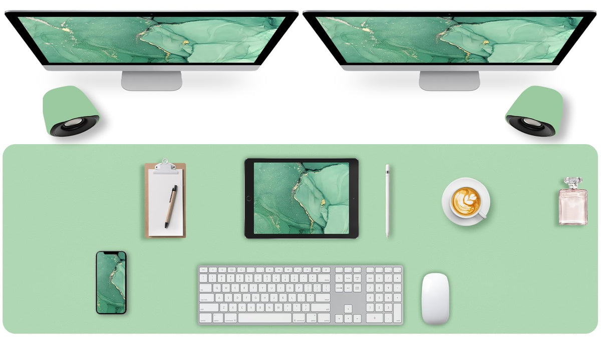Mouse Pad and Keyboard Wrist Rest, 3-in-1 Keyboard and Mouse Pad