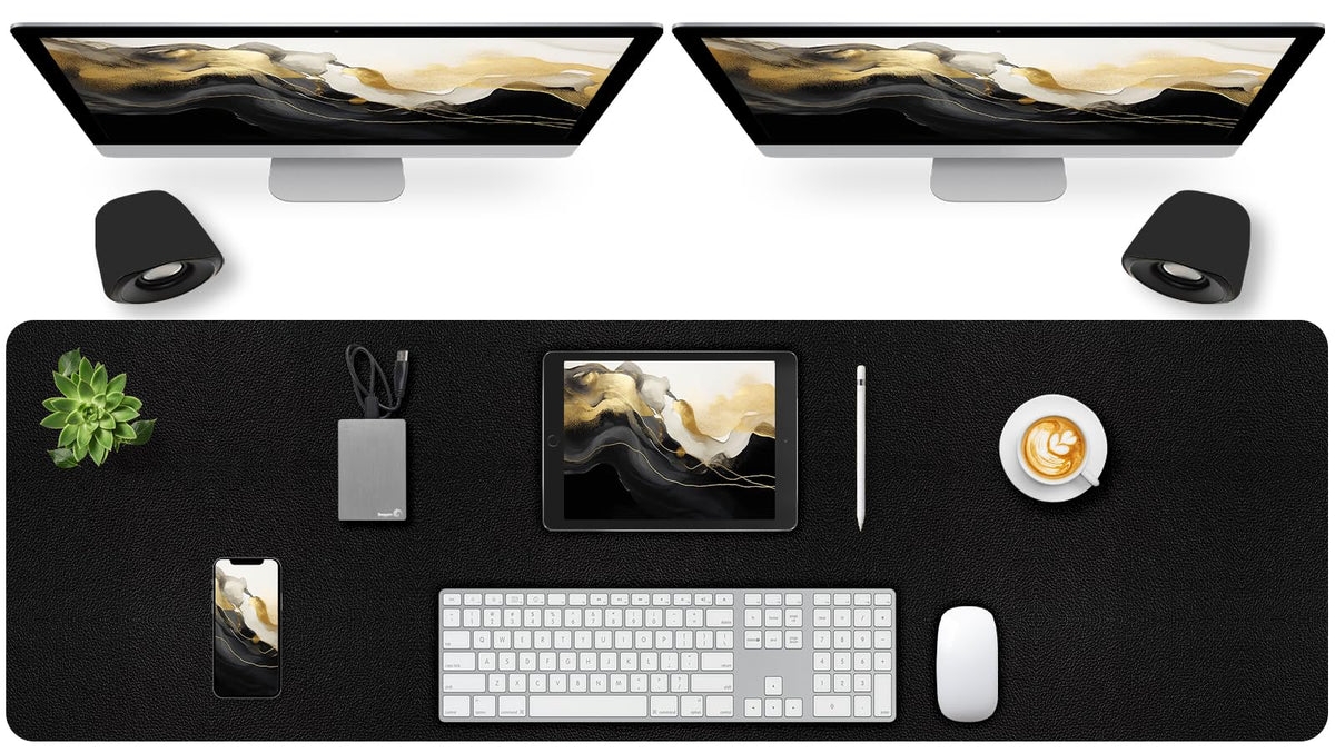 Mouse Pad and Keyboard Wrist Rest, 3-in-1 Keyboard and Mouse Pad