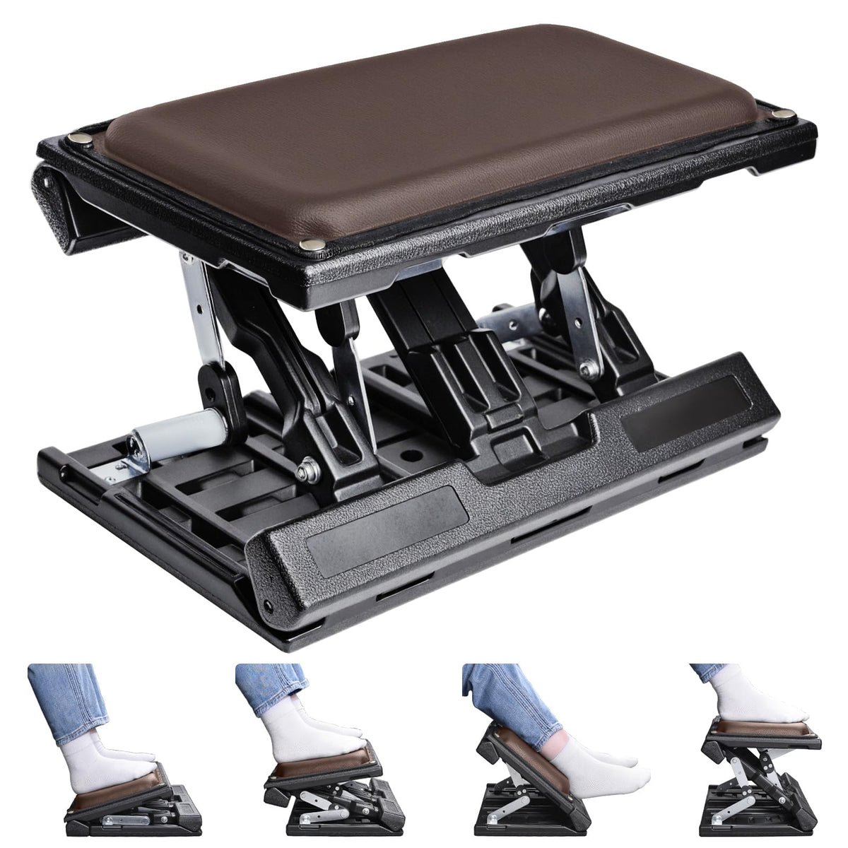 Adjustable Foot Rest Under Desk for Office,Home, Gaming & Study