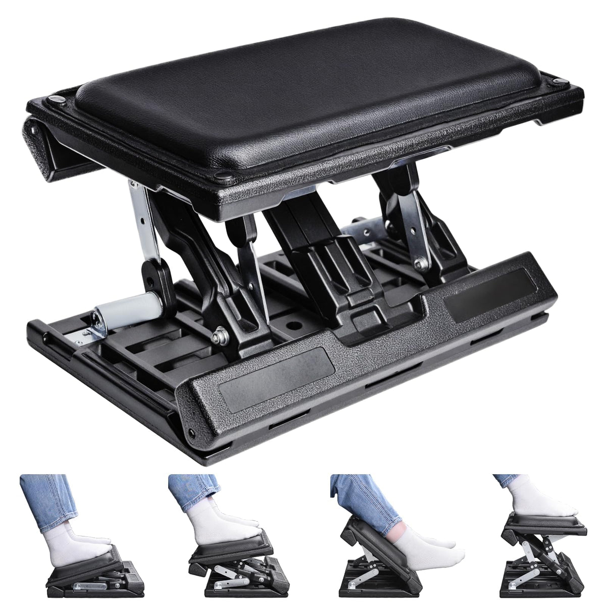 Adjustable Foot Rest Under Desk for Office,Home, Gaming & Study