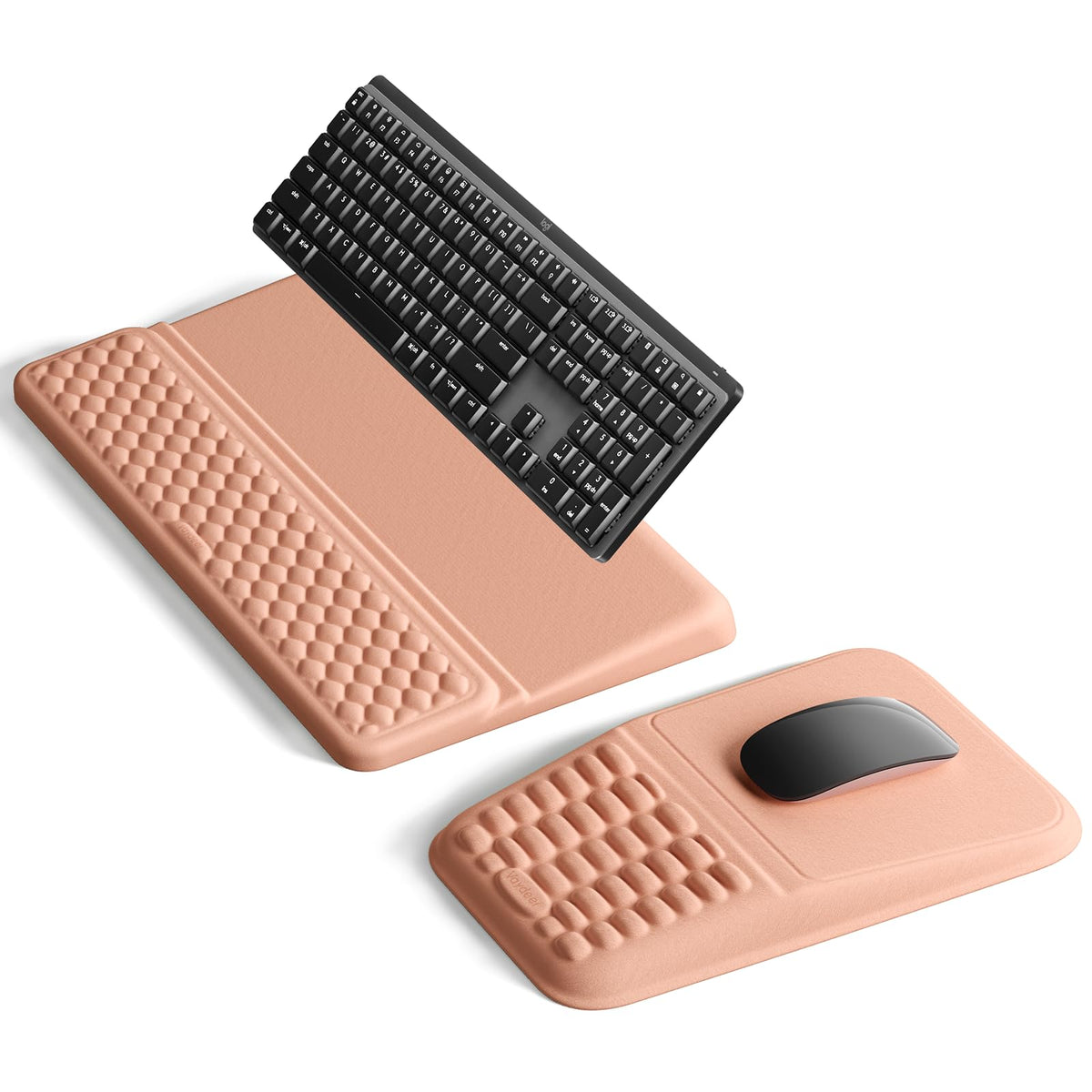 Vaydeer Keyboard Stand and Mouse Pad Set, Soft Memory Foam Wrist Rest