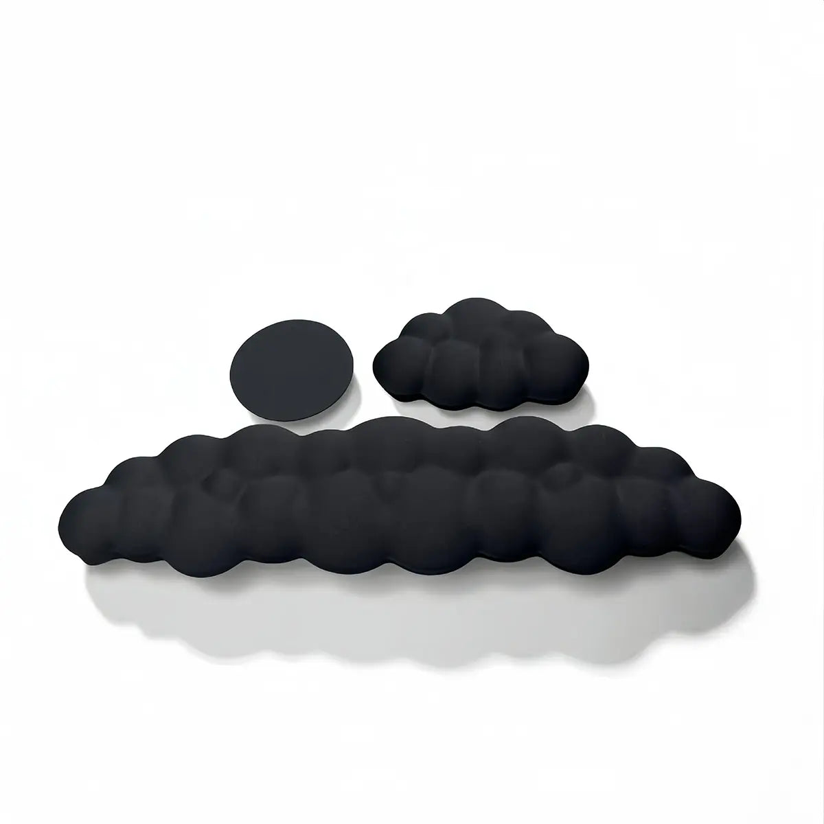 Creative Cloud-Shaped Wrist Support & Keyboard Wrist Rest Pad with Coaster, Ergonomic Hand Wrist Rest Mouse Pad Set