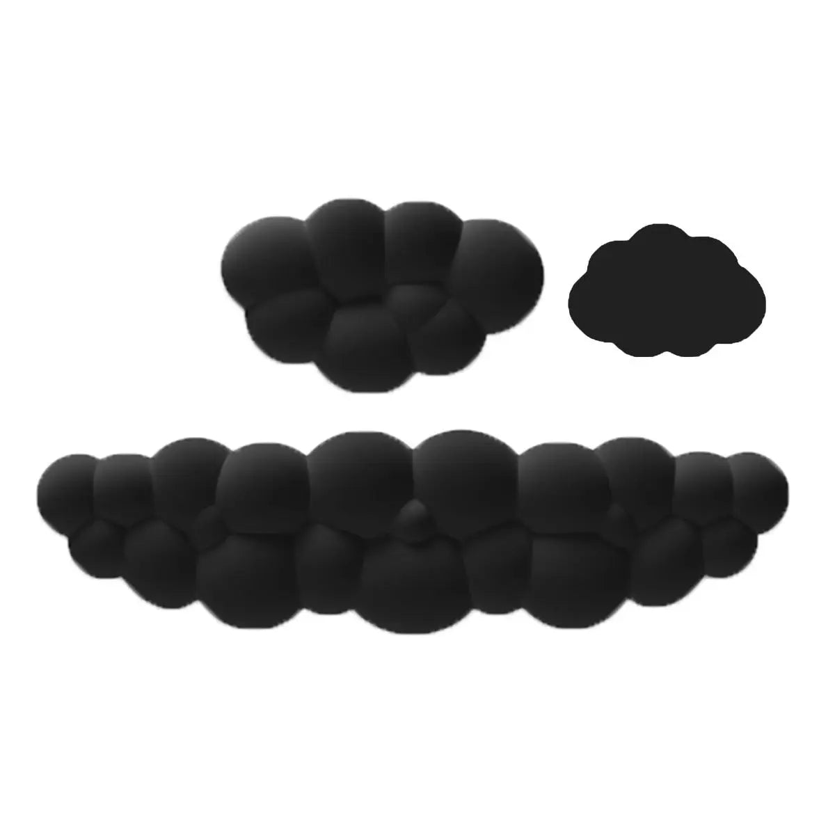 XWLR Cloud Pattern Gaming Mouse Pad and Keyboard Wrist Rest, Ergonomic Design Mouse Pad with Wrist Rest, Non-slip Soft Mouse Pad for Office Home, Non Slip Mousepad, Mouse Mat