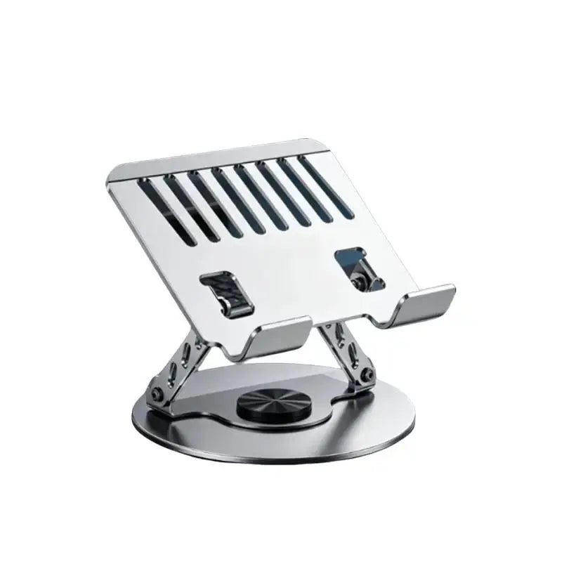 Laptop Stand for Desk - All-Metal Ergonomic Computer Stand & Laptop Riser, 360° Rotatable & Adjustable & Foldable, Laptop Holder for MacBook Pro/Air, Dell XPS, HP, Notebooks (10-17.3"), Gray