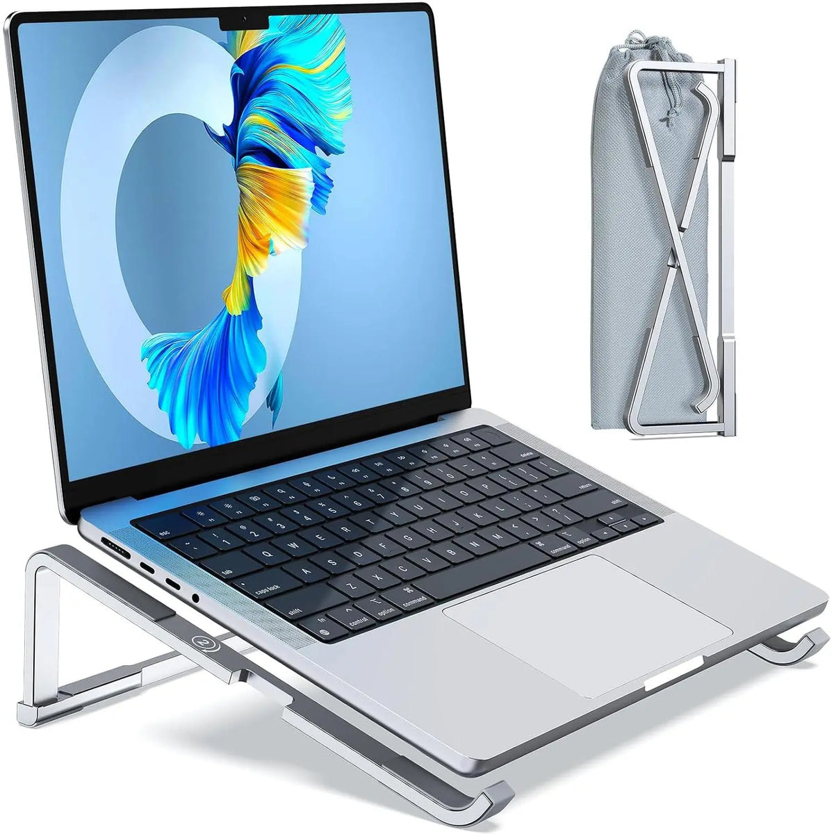 Laptop Stand for Desk,   Stand for Laptop, Foldable Laptop Riser, Portable Laptop Stand, Compatible for MacBook Pro/Air, , , , 11'' -15.6'' ()